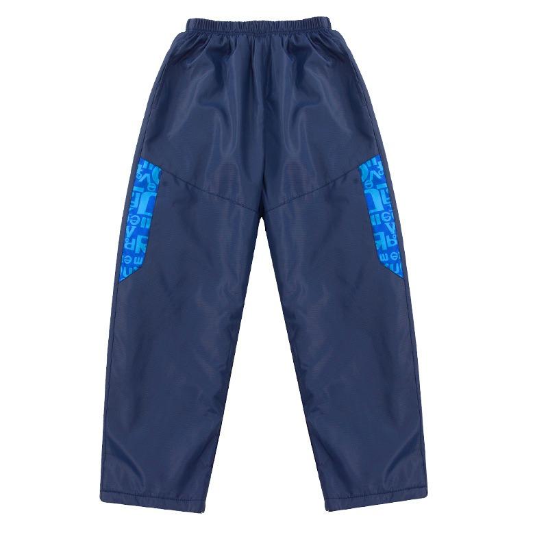 Kids Boys Thick Fleece Lined Windproof Outdoor Hiking Soft Shell Pants