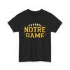 Notre Dame IN Retro Grappig Indiana T-shirt