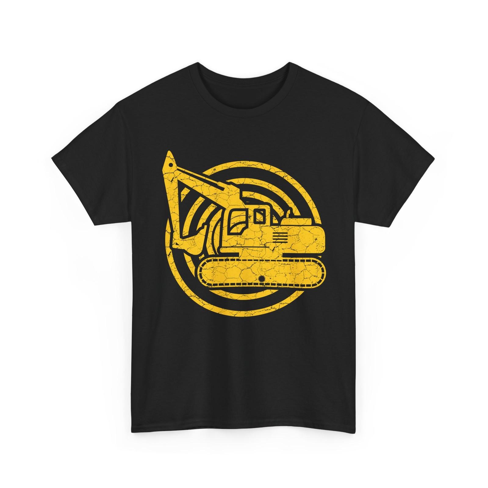Excavator Shirt, Vehicles Construction Excavator Digger Lovers Men Shirt L