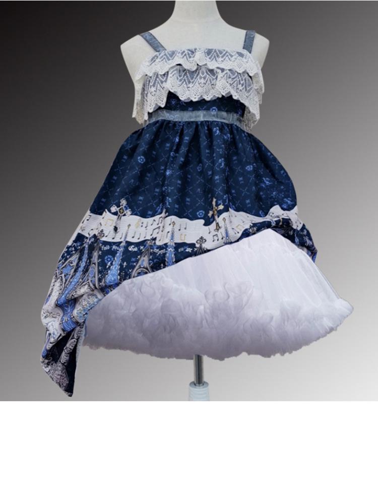 Weißer Erwachsenen Mesh Puffrock - Super Puffiger Halbkörper-Kostüm-Petticoat