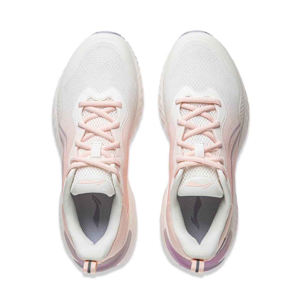 Li Ning Zhu Yun Lightweight Casual Fitness Jump Rope Shock Absorbing Non-Slip Wear-Resistant Breathable Low-Top Running Shoes Women sneaker ARSU012-3