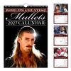 Funny Haircut 1117 Monthly Mullets Wall Calendar 11 Months Motivational Planner with Note Section Home Appliances for Wall New