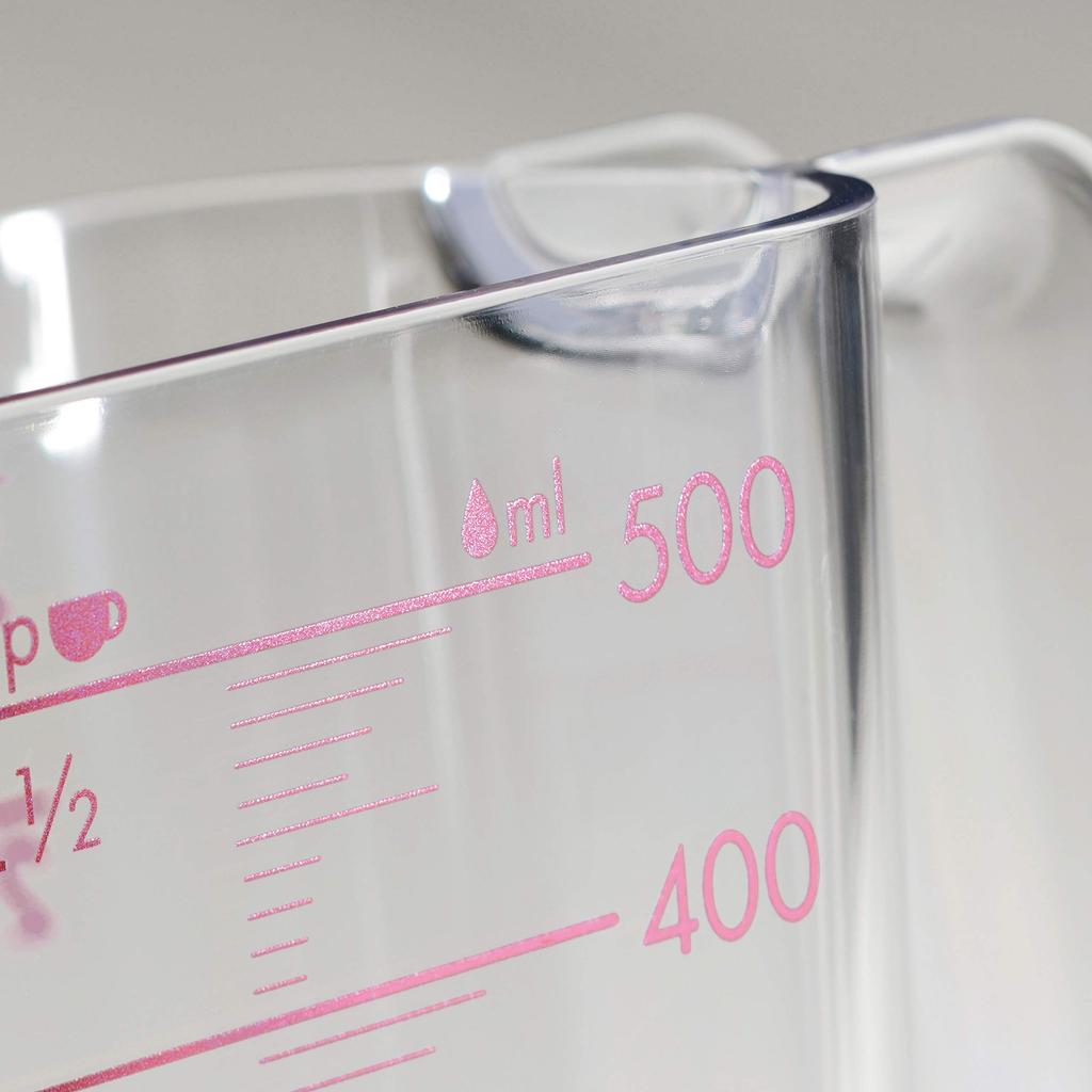 Wahei Freiz Measuring Silver Dishwasher Made In G-Cook Cup, 500ml, Rose, Safe, Japan, GC-261