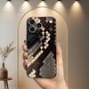 Snakeskin Pattern Art For iPhone 12,14,13,15,16,11,17,X,Mini,XR,SE,XS,Plus,Pro,Max,8,7,Soft Silicone Black Case