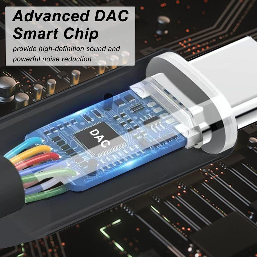 Type C to 3.5mm Headphone Adapter USB-C 3.5 Jack Audio Cable for Huawei P30 Xiaomi Samsung Oneplus Earphone Audio Adapter 3