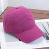 High-quality Pure Cotton Light Board Solid Color Versatile Baseball Cap for Men and Women Soft Top Casual Big Head Circumference Showing Face Small C