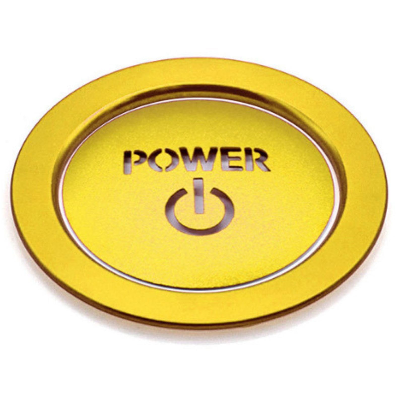 

Комплект накладок-колец на кнопку запуска двигателя CHASO для автомобиля Toyota, накладка на кнопку POWER, двусторонний скотч, уплотнитель, золото золотой