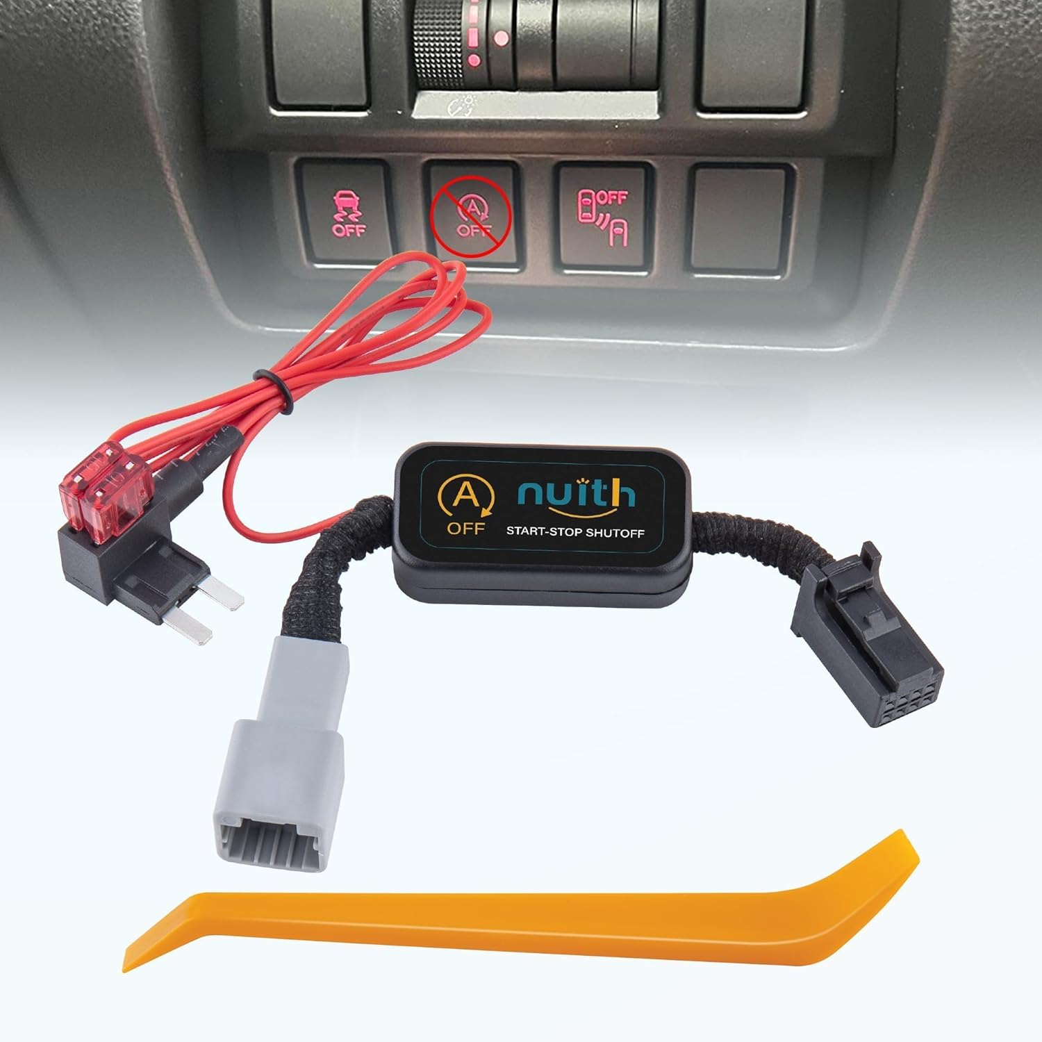 NuIth Auto Start Stop Deactivating Wire Harness for - Subaru Forester Crosstrek/2015- Legacy, Forester Auto Stop Start Eliminator Deactivation Cable