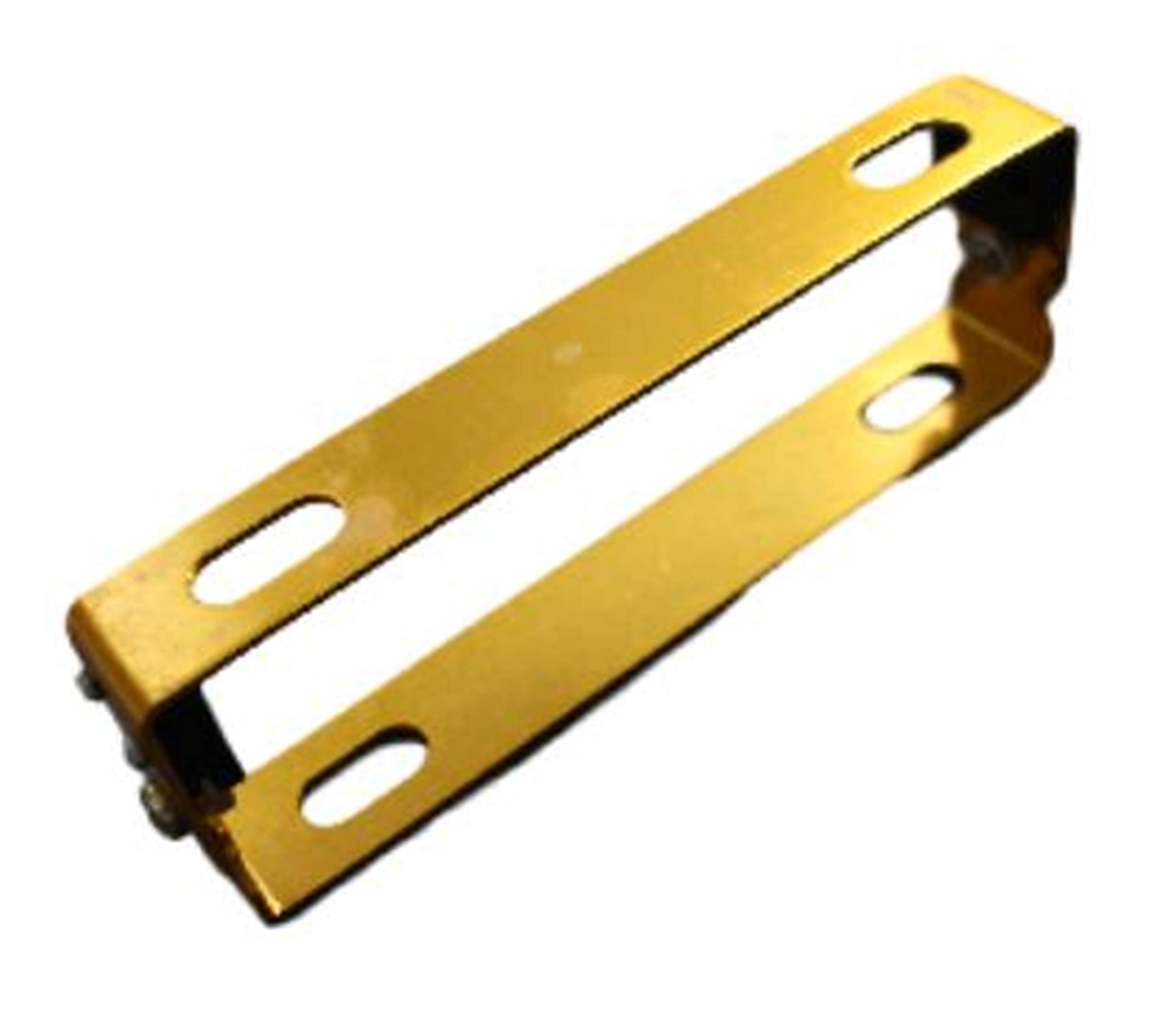 

[monluxe] 180° angle adjustment general-purpose aluminum license plate stay bike moped license stay bracket (gold)