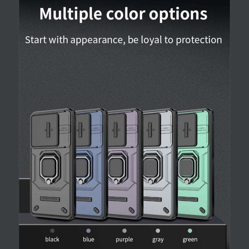 Lens Camera Armor Phone Cases For Huawei Pura 70 Ultra Pura70 Pro+ Slide For Mate 60 Mate 70Pro Shockproof Back Cover