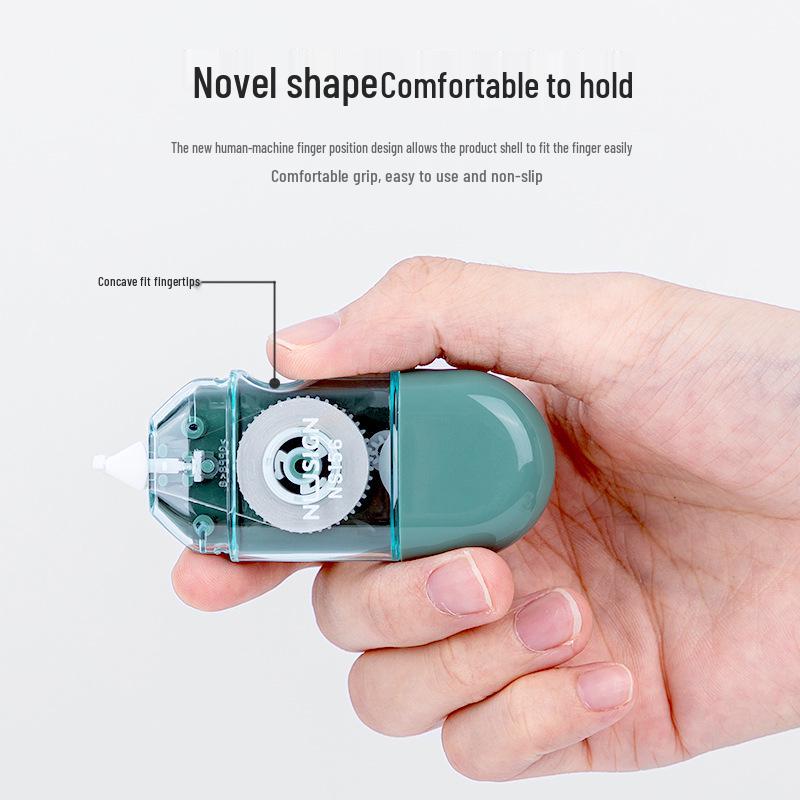 Deli High Capacity Correction Tape for Students - Portable and Easy-to-Use Stationery