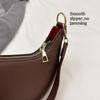 Moon Shaped Baseball Bag High-end Scratch-resistant Single Shoulder Bag for Women Shopping Gathering Weekend Trip