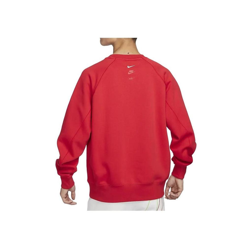 NIKE Sportswear Men's Club Fleece Crewneck Sweatshirt University Red FZ6374-657