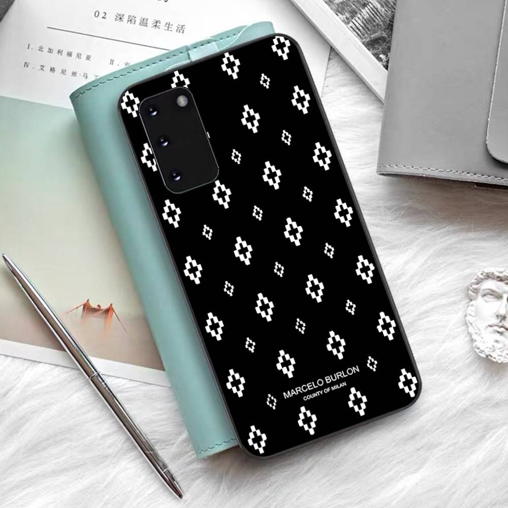 

Fashion Burlons Design-Marceloes Phone Case For Samsung S 24 Fe 25 Ultra Plus 20 Lite 21 30 22 23 24 22 Ultra 5G Fundas Samsung S22 Plus 5G