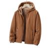 Men's Fleece Jacket: New Autumn/Winter Thickened Polar Fleece Coat, Warm Lamb Wool Casual Sweatshirt