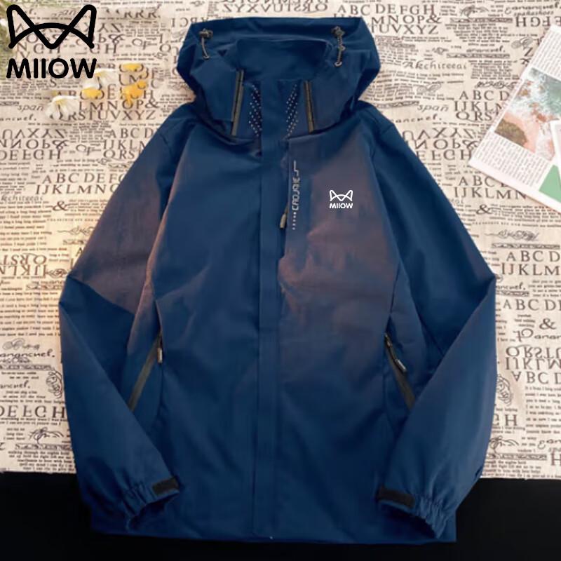 

Mao Ren Men s Hooded Casual Outdoor Jacket L
