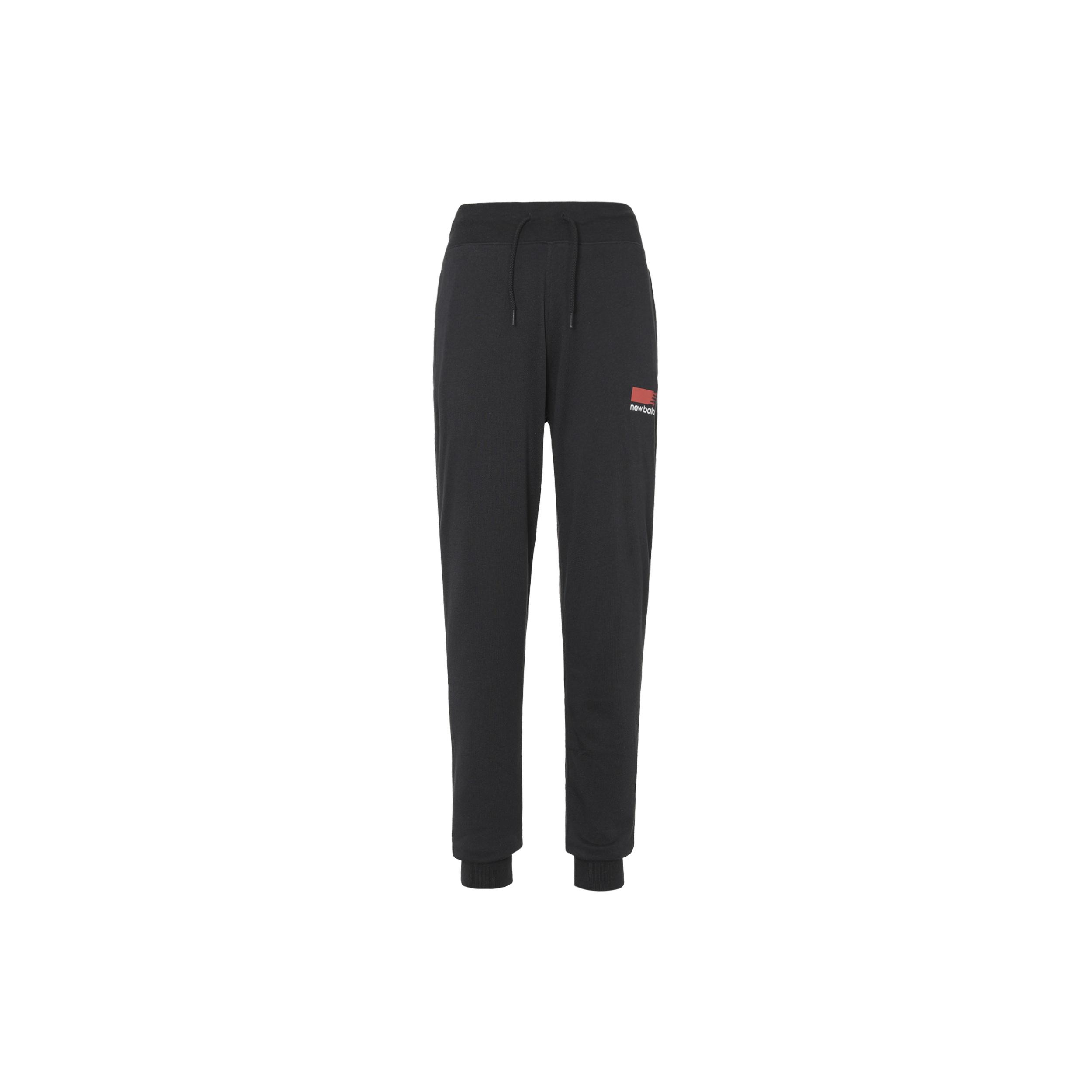 New Balance Logo Print Track Pants Asia Sizing  Black Red White  Men s MP13900-BK L