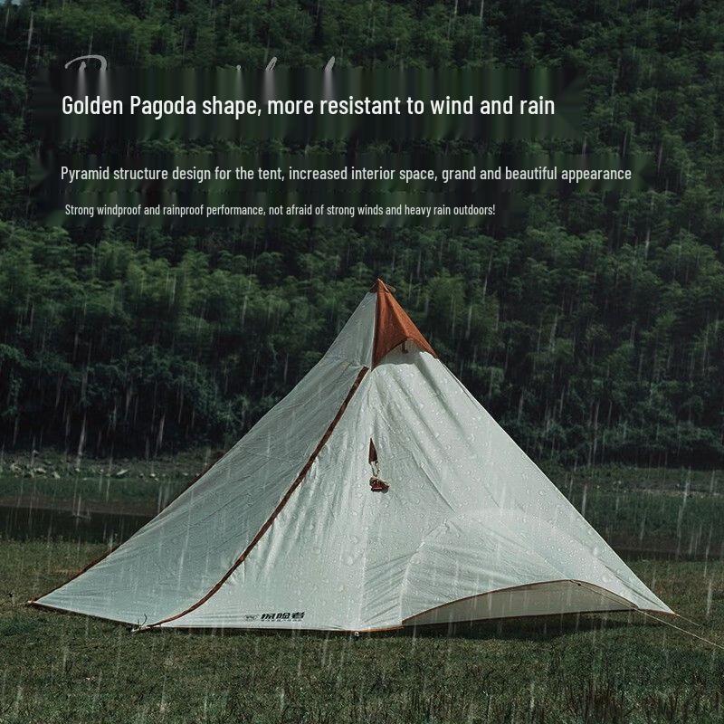 Explorer Pyramid Integrated Camping Tent & Tarp