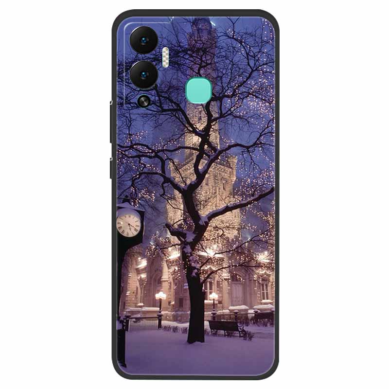 

For Infinix Hot 12 Play NFC Case 2022 Marble Soft Silicone TPU Phone Cover For Infinix Hot12 Play NFC Back Case X6816D Capa for Infinix X6816D