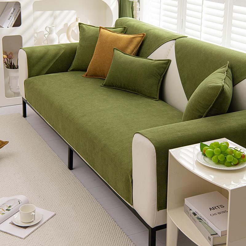 Chenille Textures Sofa Cover Universal Non-Slip Cheap Waterproof Sofa Cushion Towel Sofa Protective Mats For Living Room Home