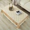 PVC Table Cloth Waterproof Oil-proof Tablecloth Non-washing Tea Table Cloth Hot Gold Household Table Cloth Accessories Home