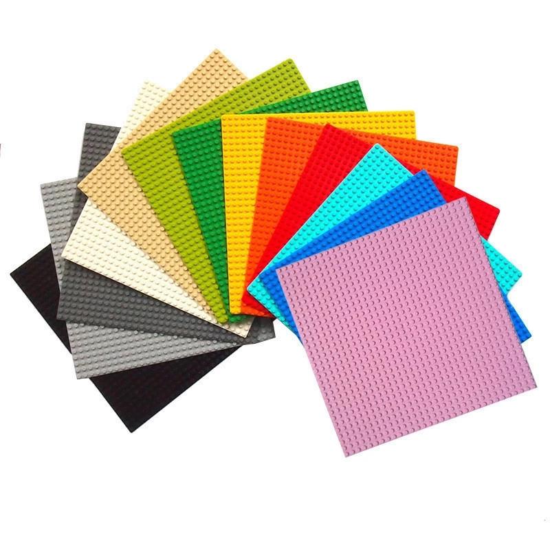 32*32 Dots Plastic Blocks Base Plates Juguetes Timeless Construction Blocks Baseplate For Kids Diy Toys Fitting City Blocks Moc