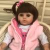 47CM Silicone Reborn Super Baby Lifelike Toddler Baby Bonecas Kid Doll Bebes Reborn Toys for Kids