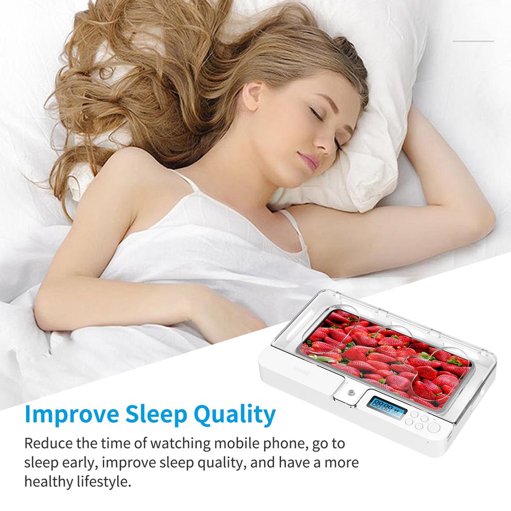 Buy iDiskk Portable Smart Timer Phone Locker Box Cell Phone Time