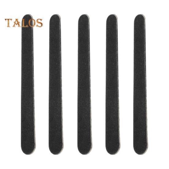 

20/100 шт. 100/180 зернистость деревянные пилочки для ногтей компактные портативные многоцелевые DIY одноразовые пилочки для ногтей маникюрный набор инструментов 20PCS чёрный