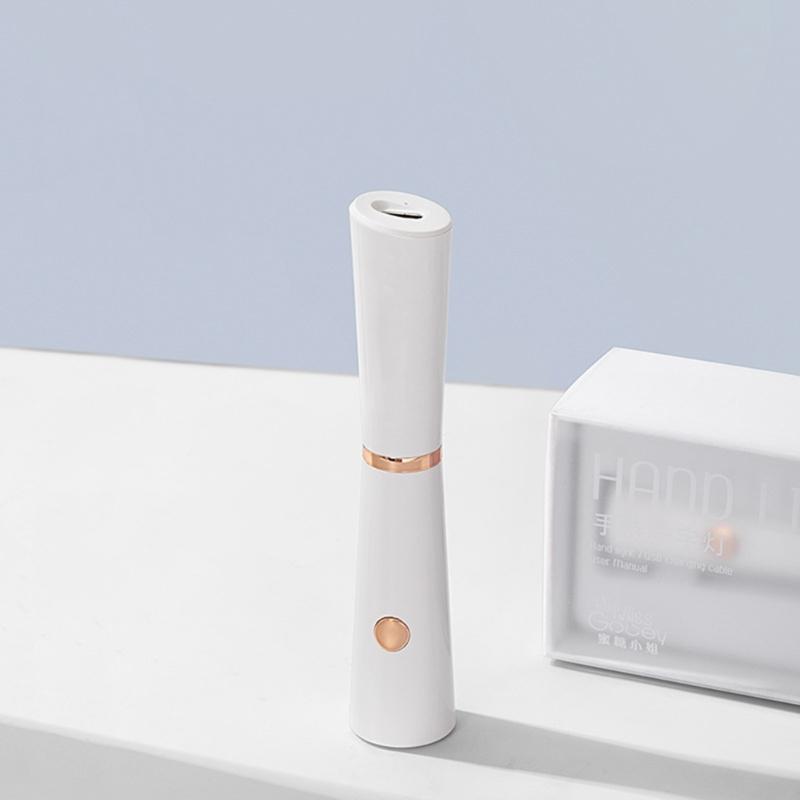 UV LED Nail Lamp Flashlight Pen for Manicure 3W Gel Polish Drying Machine with Large-Touch LED Smart-Nail Dryer Portable