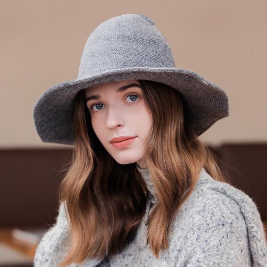 Čarodějnice Cosplay Klobouk Halloween Kostým Pletené Skládací Špičaté Jednobarevné Foto Rekvizita Maškarní Festival Dekorace Čepice Čepice