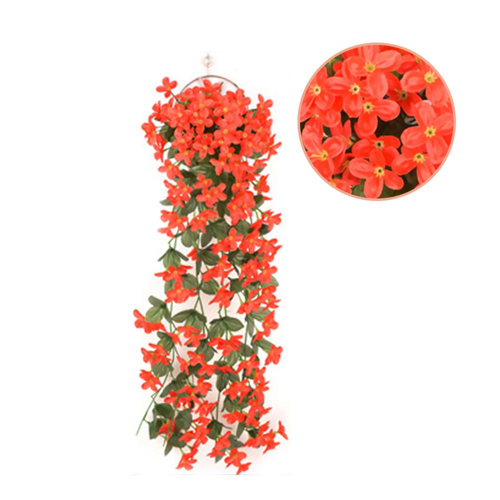 Künstliche gefälschte hängende Blumen-Ranken-Pflanzen-Girlande-Hausgarten-Dekoration im Freien