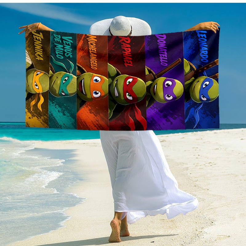 1pc Turtles Venus De Milo Microfiber Beach Towels Quick Dry Towel Sand Beach Towels Pool for Travel Swim Pool. S072101129
