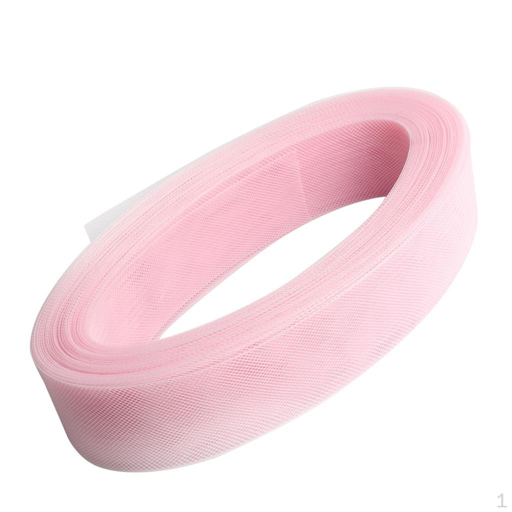 Crinoline Stiffening Tape Net Strap Decorative for Gift Wrapping Table Window And Chair