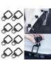 8Pcs D-Ring Tie Down, Small Steel D-Rings Anchor Lashing Ring for Loads On Case- Truck Cargo Trailers RV Boats