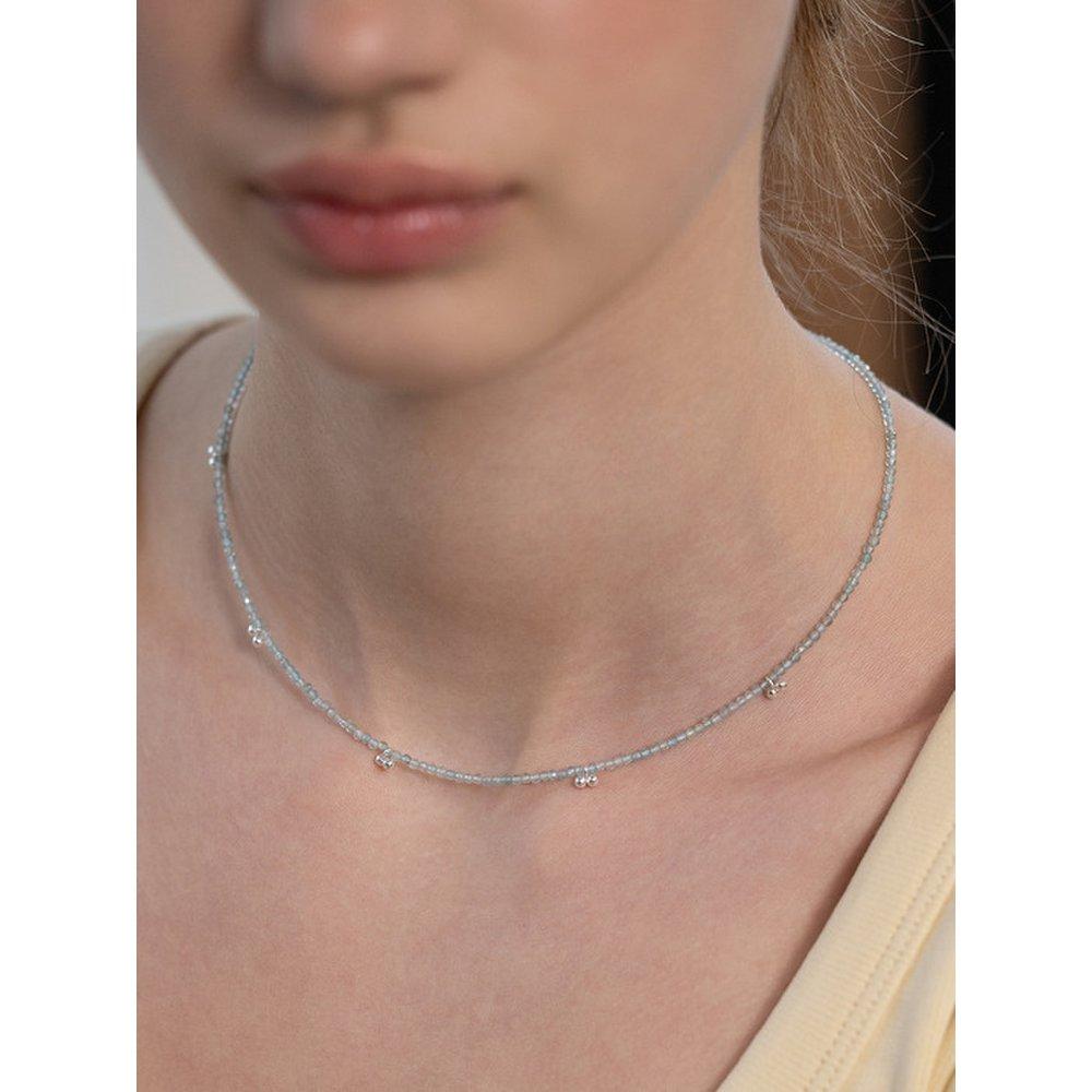 Cherry Ball Bead Necklace Nz2461