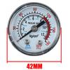 Air Compressor Hydraulic Fluid Pressure Gauge Male Thread Bottom
