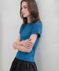 ANDNEEDS Bessette Half Tee (Blue)