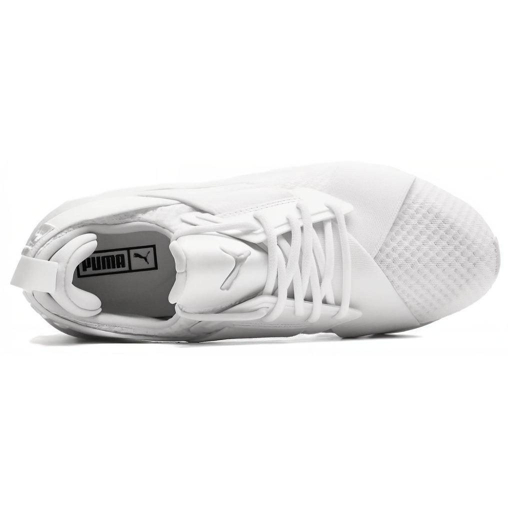 Puma Muse Ep Durable Breathable Low Top Running Shoes Women Sneaker White 366014-01