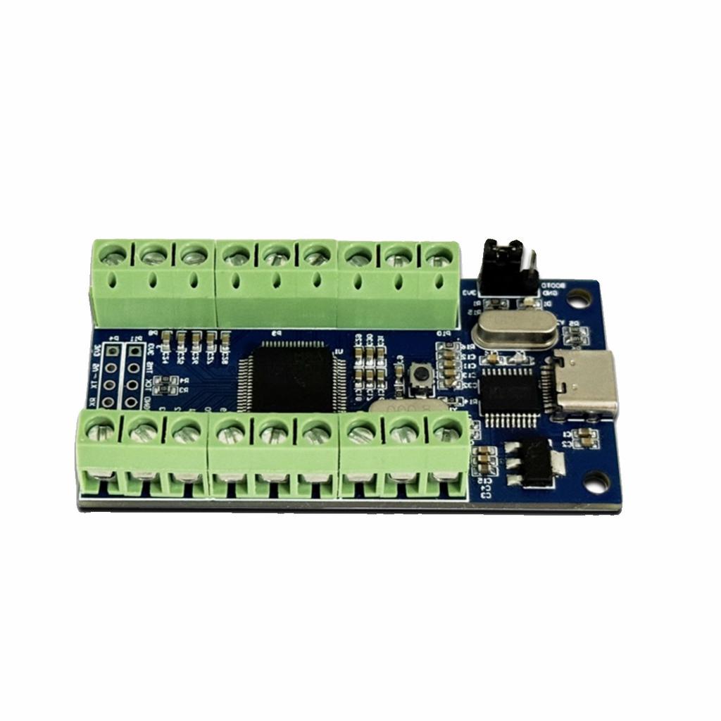 USB Interface 16-Channel 12-Bit AD Sampling Data Acquisition STM32 UART Communication ADC Module