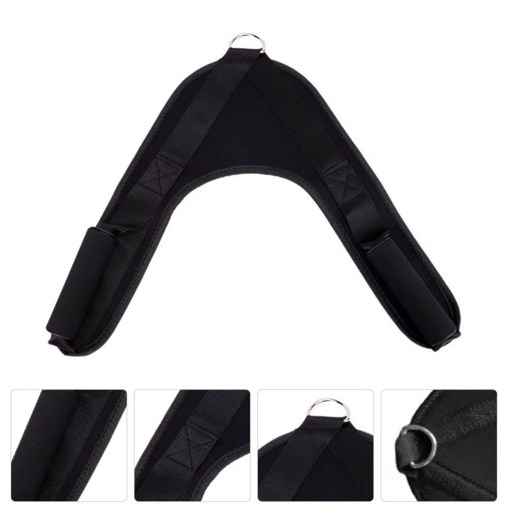 Strong Tension Band Abdominal Crunch Harness Fitness Training Strap  Cable Machine