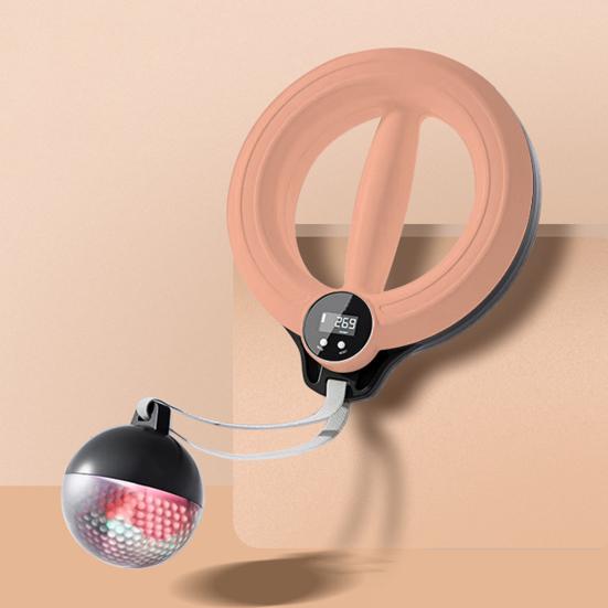 Arm Workout Equipment with Counter Men Women 360 Degrees Hand-Crank Forearm Trainer Shoulder Chest Arm Muscle Training Fitness Equipment