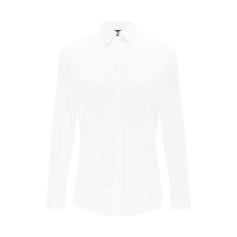 Navigare Women s Casual Business Long Sleeve Solid Shirt XL