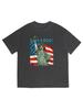 Seibeueodog Save A Dog Pigment Half-Sleeve T-Shirt (Size ~5Xl)