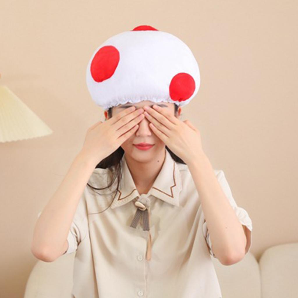 Pilzhut für Herren, Damen und Kinder, Kopfbedeckung, Hut, einzigartige weiche Kopfbedeckung, Kostümzubehör, Cosplay, Kostüm-Requisiten