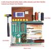 Leather Crafting Kit Leatherworking Tool Set Portable Leather Crafting Tools Versatile Leather Punch Tool Leather Making Kit For