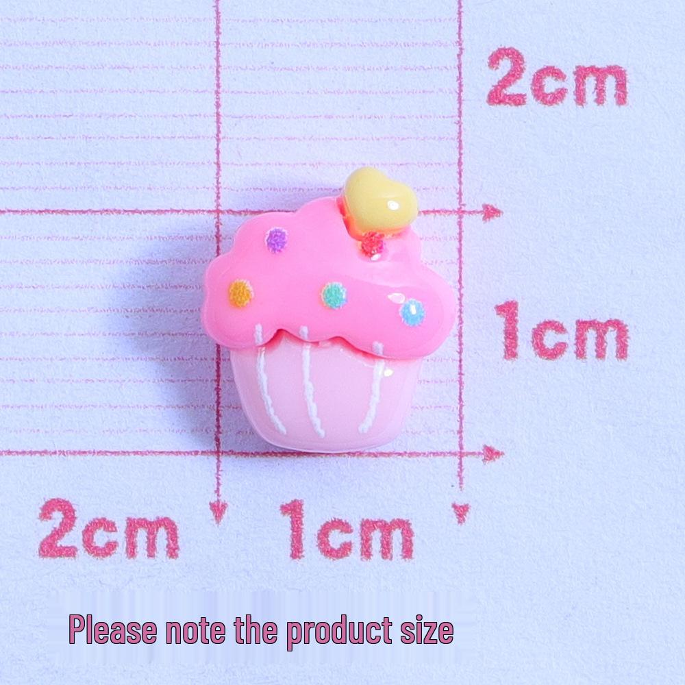Mini Candy Cake Glossy DIY Resin Accessories: Phone Case, Water Cup, Nail Art, Earrings