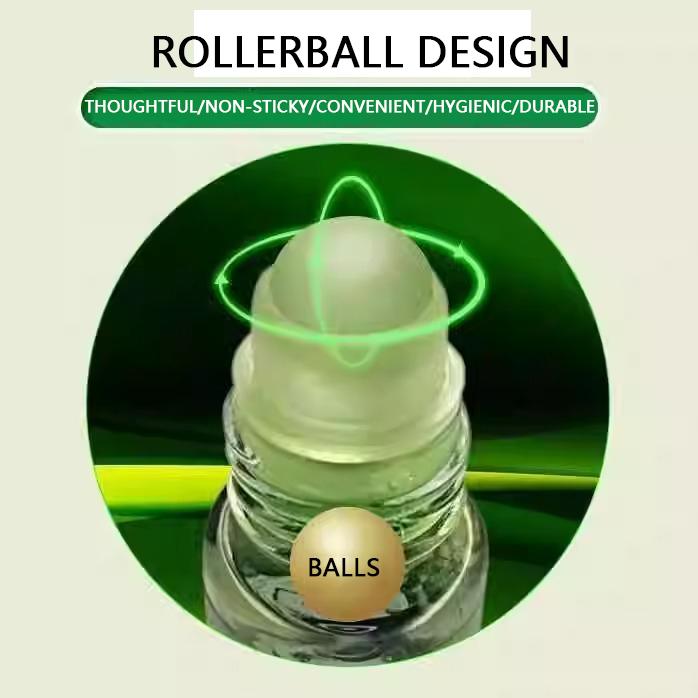 Roll-On Cooling Oil Menthol Eucalyptus Camphor Blend Portable Pain Relief Stick Insect Bite Soothing Travel Essential