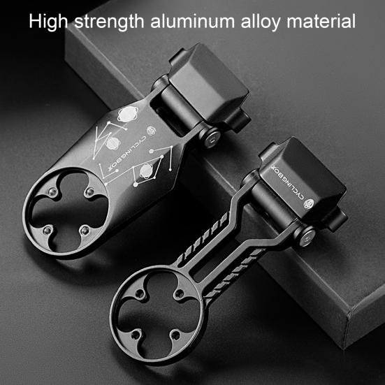 Bike Computer Stand Waterproof High Strength Anodization Fixed Assist Aluminum Alloy Bike Handlebar