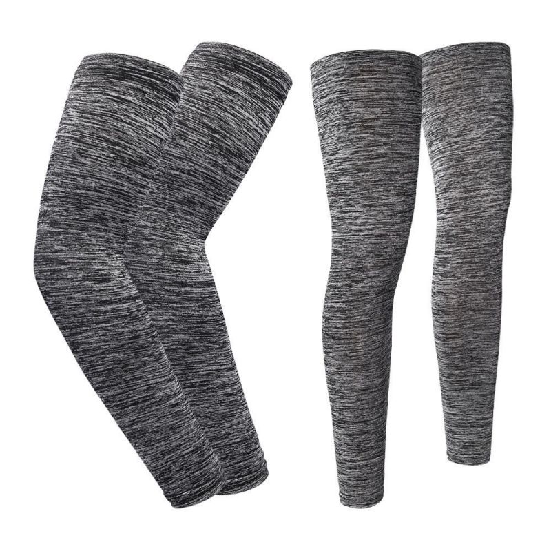 Sunscreen Arm Sleeves and Leg Covers Fitness Compression Sleeves